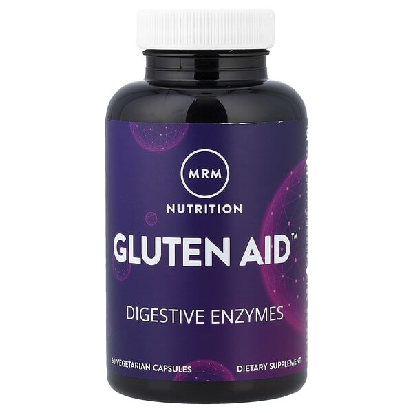 MRM Nutrition, Gluten Aid™, 베지 캡슐 60정
