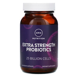 MRM, Extra Strength Probiotics, 25 Billion Cells, 30 Vegan Capsules