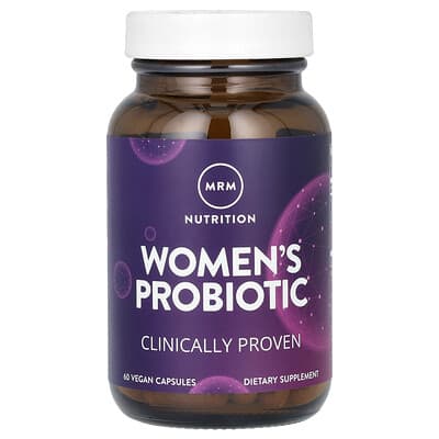 MRM Nutrition, Women's Probiotic, 60 Vegetarian Capsules