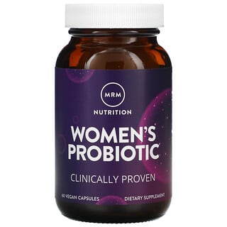 MRM Nutrition, Женский пробиотик, 60 веганских капсул