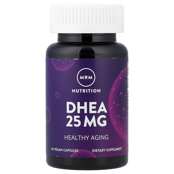 MRM Nutrition, DHEA，25 毫克，60 粒全素食膠囊