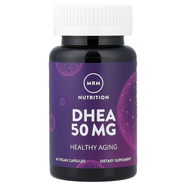 MRM Nutrition, DHEA，50 毫克，60 粒全素食膠囊