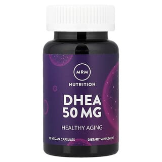 MRM Nutrition （MRM ニュートリション）, DHEA、50mg、ヴィーガンカプセル90粒
