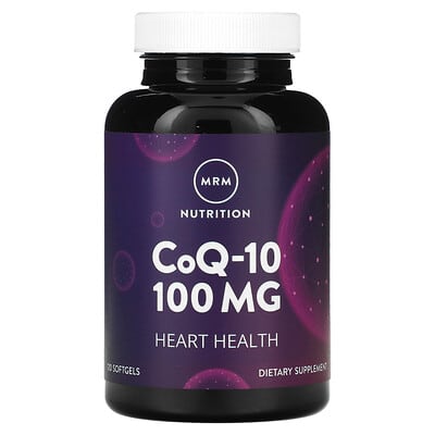 MRM Nutrition, Nutrition, Coenzyme Q-10, 100 mg, 120 Softgels