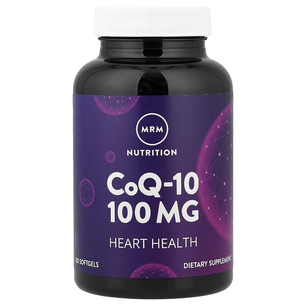 MRM Nutrition, CoQ-10, 소프트젤 120정