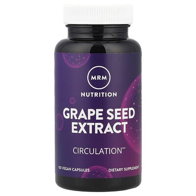 MRM Nutrition, Grape Seed Extract, 100 Vegan Capsules (120 mg per capsule)