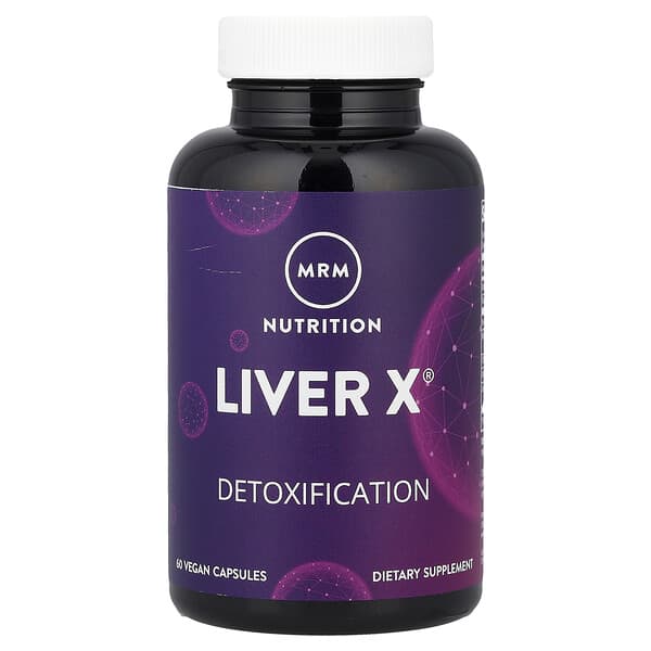 MRM Nutrition, Liver X®，60 粒全素膠囊