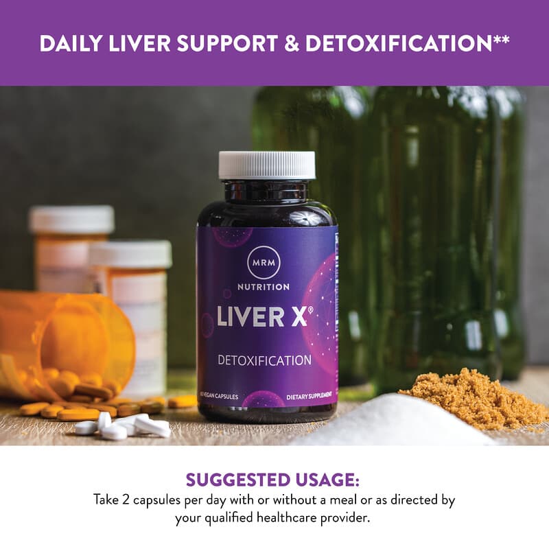 Liver X®、ヴィーガンカプセル60粒