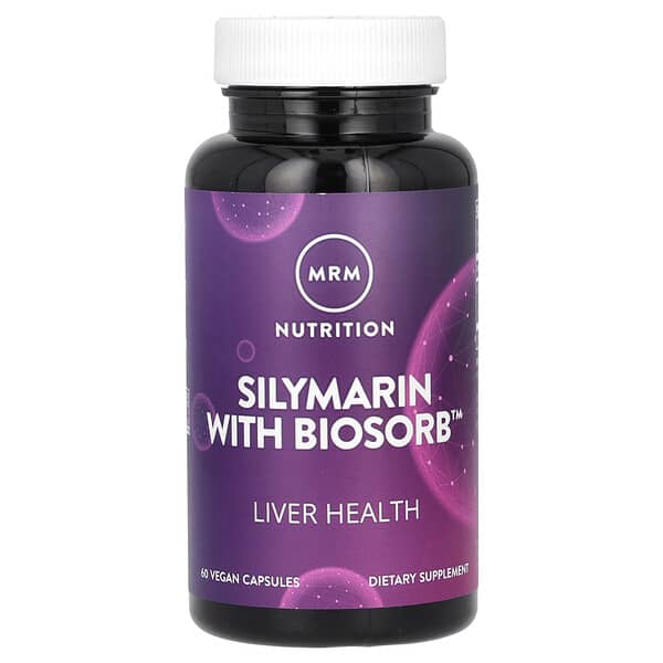 MRM Nutrition, Silymarin with Biosorb, 60 Vegan Capsules