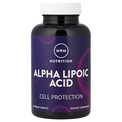 MRM Nutrition, Alpha-Lipoic Acid, 300 mg, 60 Vegan Tablets