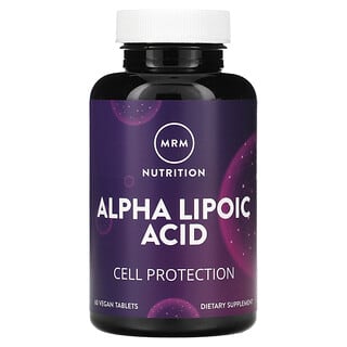 MRM Nutrition, Alpha Lipoic Acid, 60 Vegan Tablets