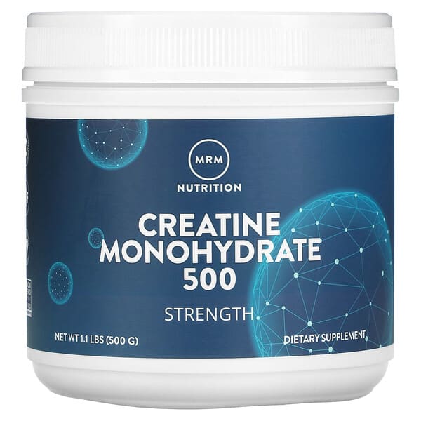 MRM Nutrition, クレアチン モノハイドレート500、成分増量、500g（1.1ポンド）