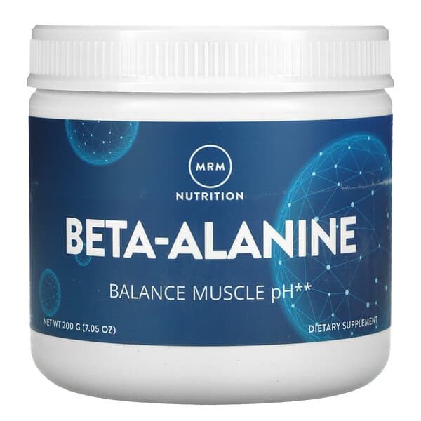 MRM Nutrition‏, بيتا-ألانين، لتوازن مستوى الحموضة بالعضلات، 7.05 أونصة (200 جم)