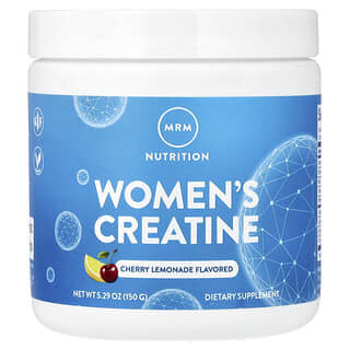 MRM Nutrition, Creatina para mujeres, Limada de cereza, 150 g (5,29 oz)