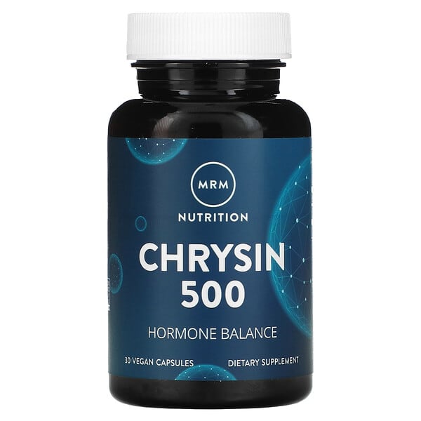 MRM Nutrition, Chrysin 500, 30 Vegan Capsules