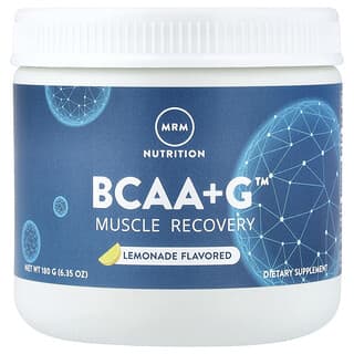MRM Nutrition, BCAA+G, spierherstel, limonade, 180 g