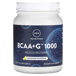 MRM Nutrition, BCAA+G 1000, Limonade, 1000 g