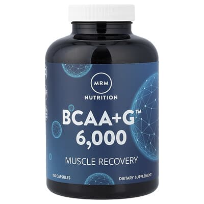 MRM Nutrition, BCAA+G™ 6000, 150 Capsules