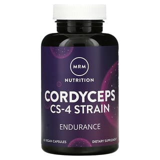MRM Nutrition, Nutrition, Souche de cordyceps CS-4, 60 capsules vegan 