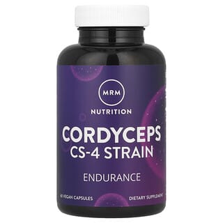 MRM Nutrition, Nutrition, Cordyceps cepa CS-4, 60 cápsulas veganas