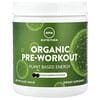 MRM Nutrition, 프리 워크아웃 유기농, 블랙 체리, 240g(8.5oz)