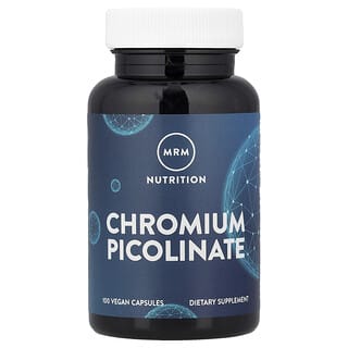 MRM Nutrition, Chroompicolinaat, 100 veganistische capsules (200 mcg per capsule)