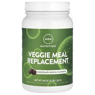 MRM Nutrition, Veggie Meal Replacement, Chocolate Mocha, 3 lb (1,361 g)