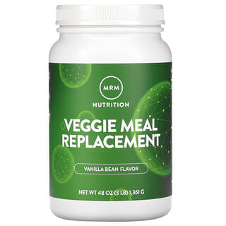 MRM Nutrition, Vegetarischer Mahlzeiten-Ersatz, Vanilleschote, 3 lbs (1.361 g)