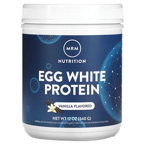 MRM Nutrition‏, بروتين بياض البيض ، الفانيليا ، 12 أونصة (340 جم)'