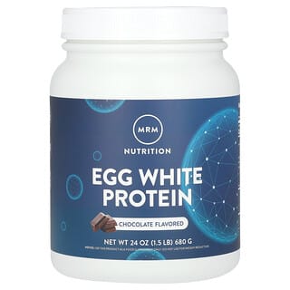 MRM Nutrition, 천연 계란 흰자 단백질, 초콜렛, 24oz(680g)
