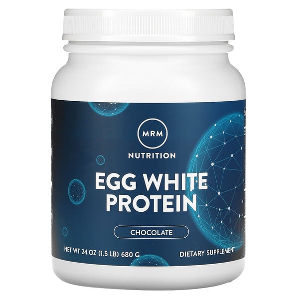 MRM Nutrition‏, بروتين زلال البيض الطبيعي، بنكهة الشوكولاتة، 24 أونصة (680 جم)