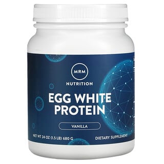 MRM, Proteína de clara de huevo, vainilla, 680 g (1,5 lb)