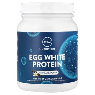 MRM Nutrition, Proteína de clara de ovo, baunilha, 680 g (680 g)