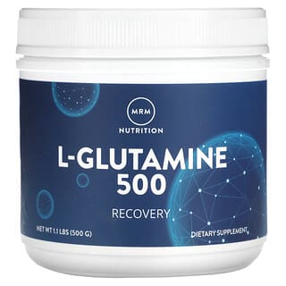 MRM Nutrition, L-Glutamina 500, 500 g (1,1 lbs)