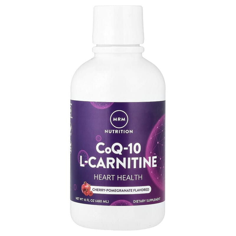 l carnitine heart CoQ-10 L-Carnitine, Cherry-Pomegranate, 16 fl oz (480 ml)
