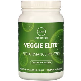 MRM, Veggie Elite ، بروتين الأداء ، موكا بالشيكولاتة ، 2.45 رطل (1،110 جم)