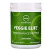 Veggie Elite, Performance Protein, Vanilla Bean, 1.12 lb (510 g)