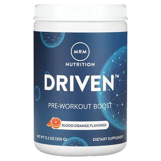 MRM Nutrition, DRIVEN, Pre-Workout Boost, Blood Orange, 12.3 oz (350 g)