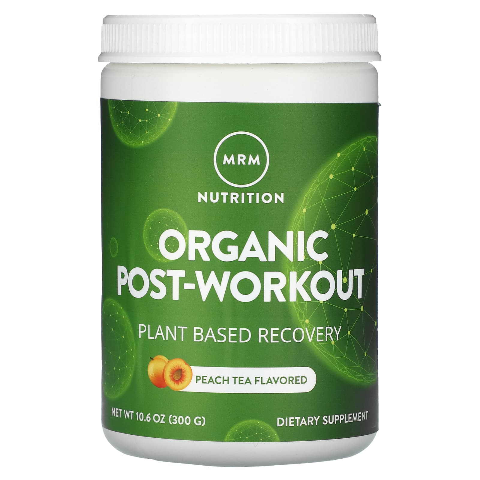 MRM Nutrition, Organic PostWorkout, Peach Tea, 10.6 oz (300 g)