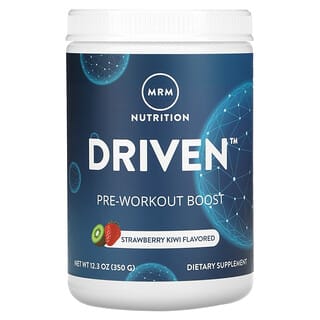 MRM, DRIVEN, Pre-Workout Boost, Strawberry Kiwi, 12.3 oz (350 g)