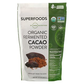 MRM Nutrition, органический ферментированный какао-порошок, 240 г (8,5 унции)