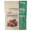 Energía limpia orgánica en polvo crudo, Ponche de frutas, 120 g (4,2 oz)