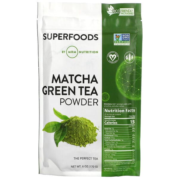 MRM Nutrition, Matcha Green Tea Powder, 6 oz (170 g)