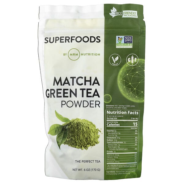 MRM Nutrition, Matcha Green Tea Powder, 6 oz (170 g)