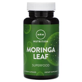MRM, Nutrition, Folha de Moringa, 60 Cápsulas Veganas
