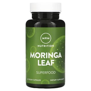 MRM Nutrition, التغذية، أوراق المورينجا، 60 كبسولة نباتية
