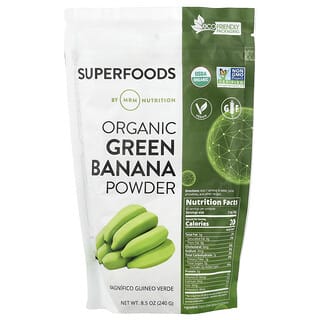 MRM Nutrition, Biologisch groen bananenpoeder, 8,5 oz (240 g)