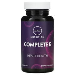 MRM Nutrition, Complete E, Vitamin E, 60 Weichkapseln