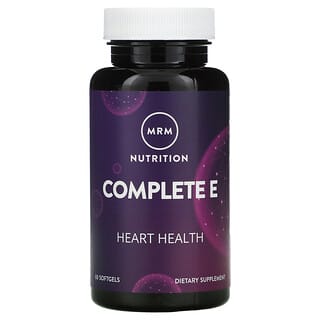 MRM Nutrition, Complete E บรรจุแคปซูลนิ่ม 60 แคปซูล