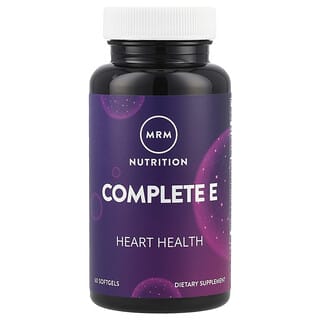 MRM Nutrition, Complete E, 소프트젤 60정